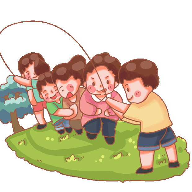 六一节童年回忆跳绳跳长绳