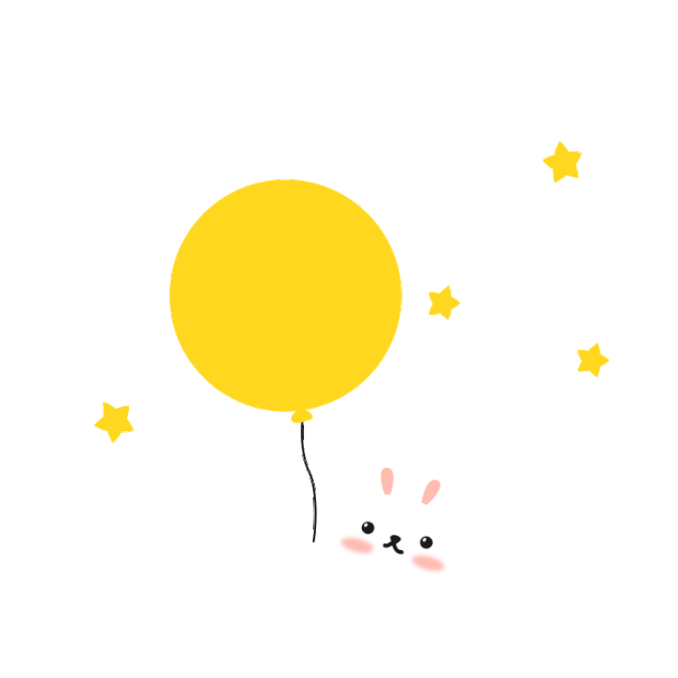 中秋节拉着月亮的可爱玉兔gif
