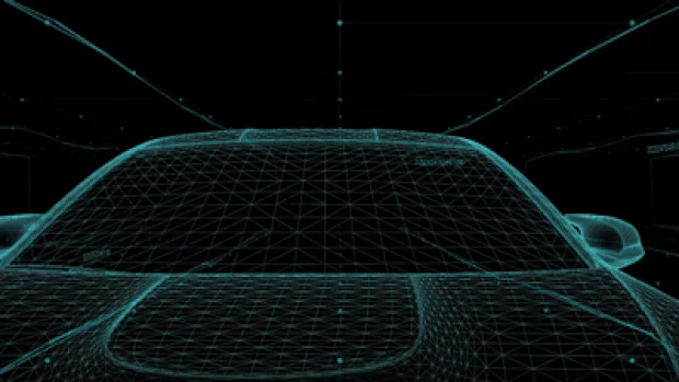 三维粒子汽车科技宣传片头视频