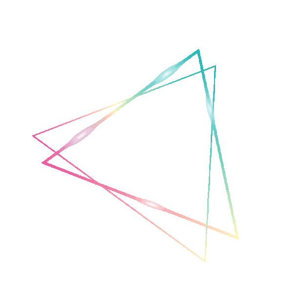 双十一双11彩色渐变电商霓虹灯几何多边形科技线条三角形gif图素材双十二双12