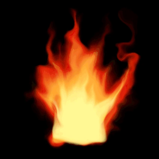 火苗火焰燃烧火gif图片