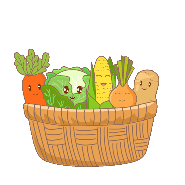 拟人蔬菜水果食物农产品gif图片