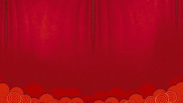 新年春节新春喜庆红色灯笼动视频背景gif图素材