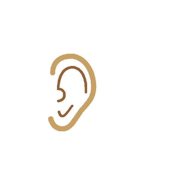 顺风耳听力测试耳朵听力装饰图标icongif图素材