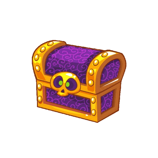 游戏卡通宝箱按钮icon宝藏矿石宝石宝物动图gif