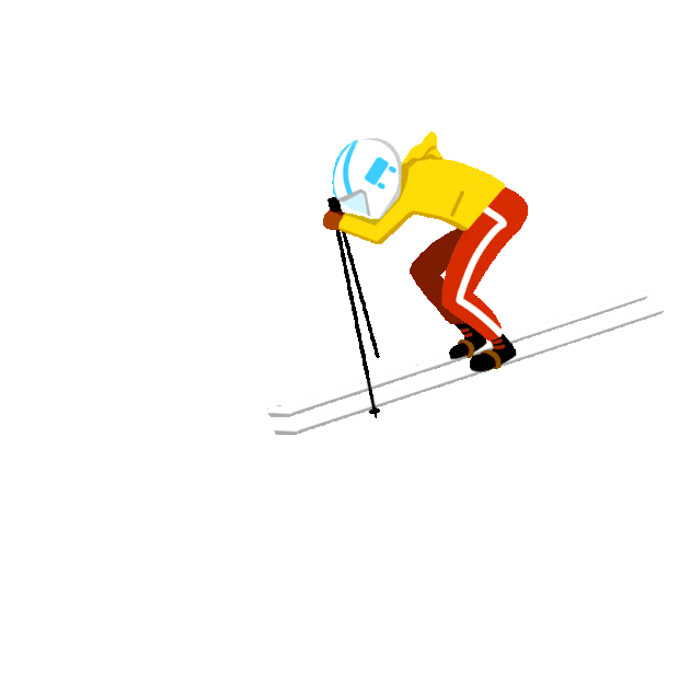 项目滑雪体育运动冬天冬季gif图素材