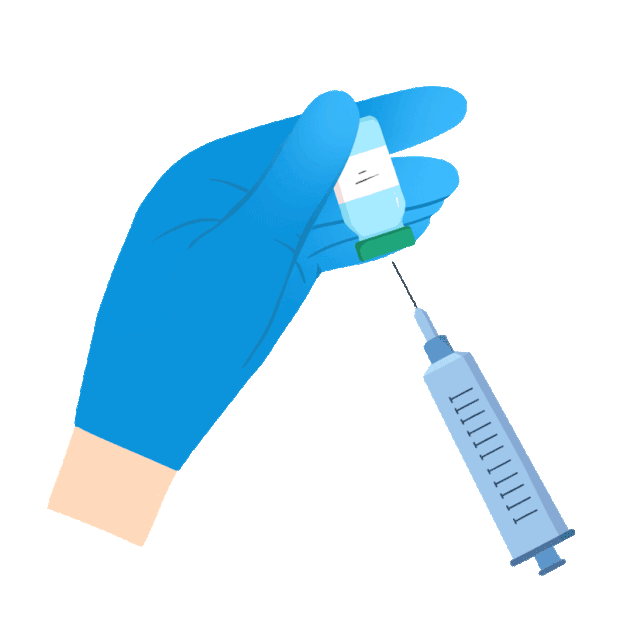 医疗疫苗打针注射预防手针gif图素材