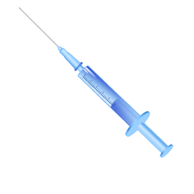 医疗疫苗注射器打针针管医疗器械gif图片