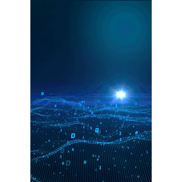 科技互联网大数据线条蓝色竖版背景H5海报gif图素材