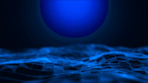 科技蓝色互联网企业智能线条视频背景gif图素材
