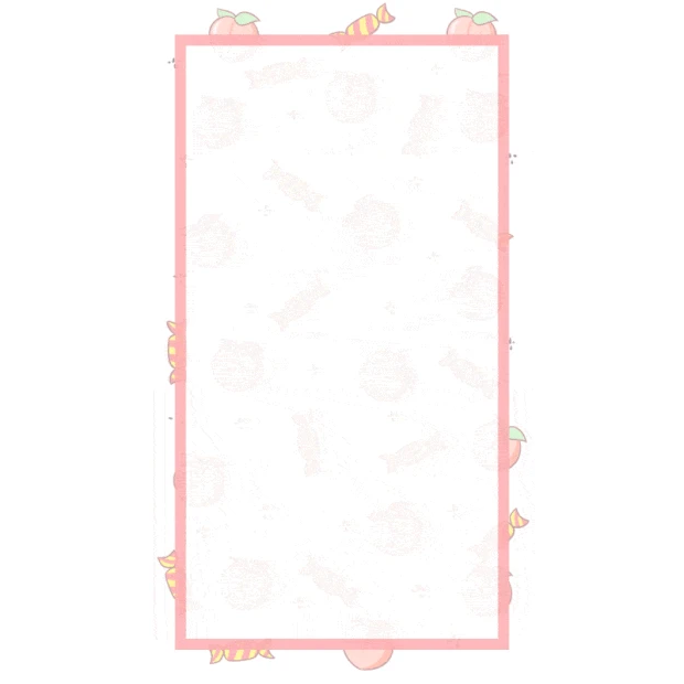 清新可爱水果糖果边框卡通粉色竖版背景底纹gif图素材