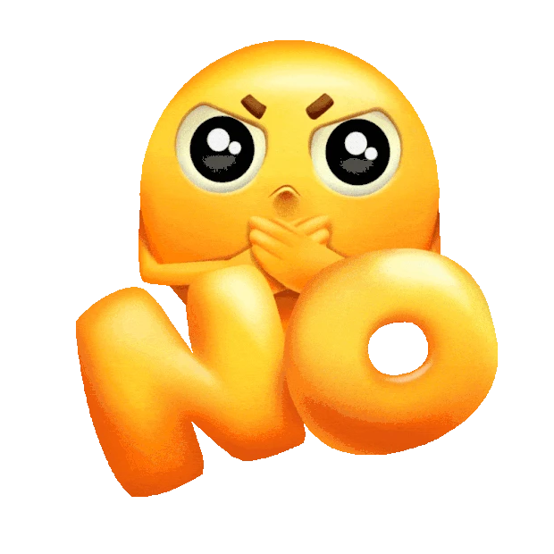 NO不行emoji拒绝表情包gif图素材