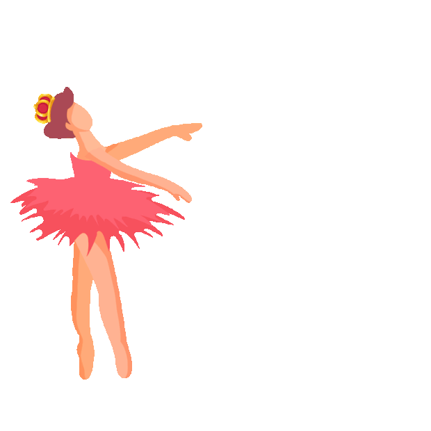 女神节女王节妇女节女神优雅跳芭蕾舞gif图素材