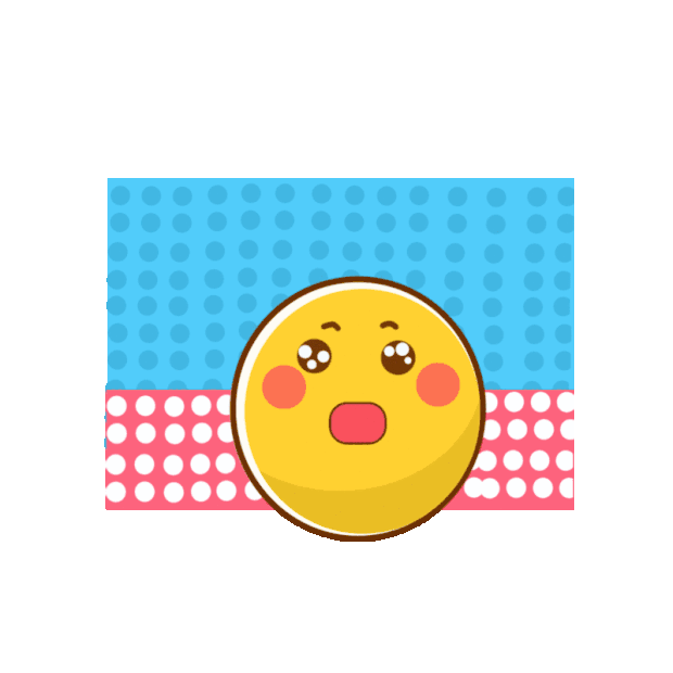 emoji可爱黄脸流口水YUMM卡通表情包gif图素材