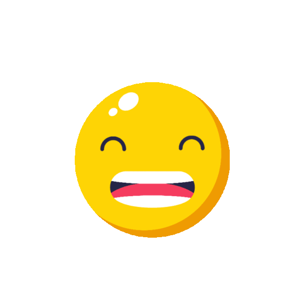 emoji黄脸笑脸嘿嘿卡通表情包动图gif