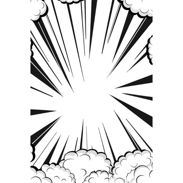 漫画爆炸射线放射状视频海报H5竖版背景gif图素材