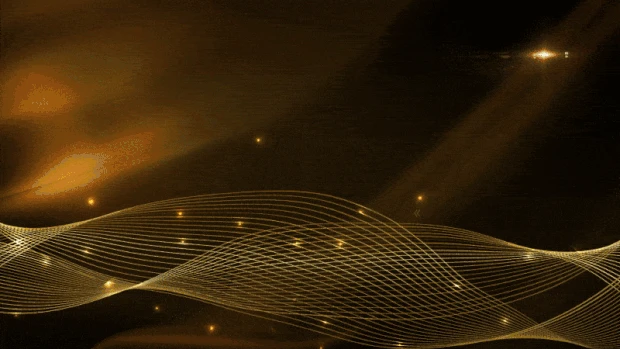 科技商务晚会黑金光效粒子光线视频背景gif图素材