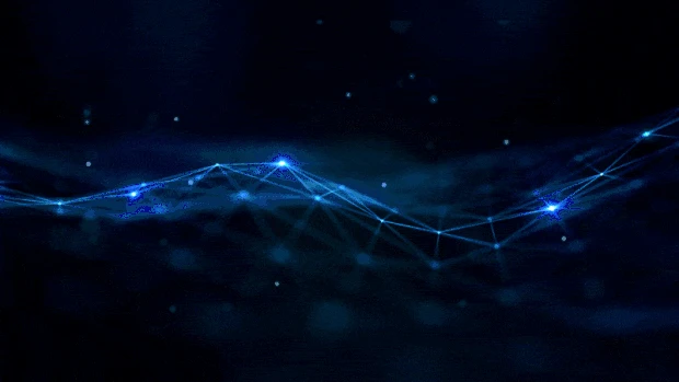 商务科技大气点线光效蓝色视频背景gif图素材