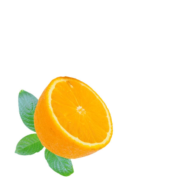 夏天水果橙子果汁橙汁飞溅橙色gif图gfi