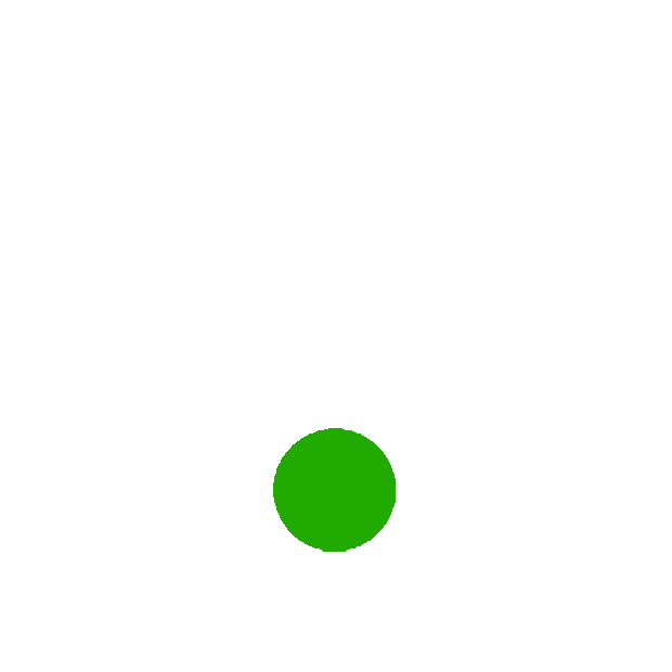 WiFi信号发散图标标志绿色gif图素材