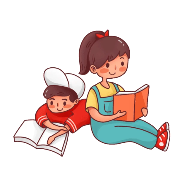 教育学习儿童读书看书阅读gif图素材