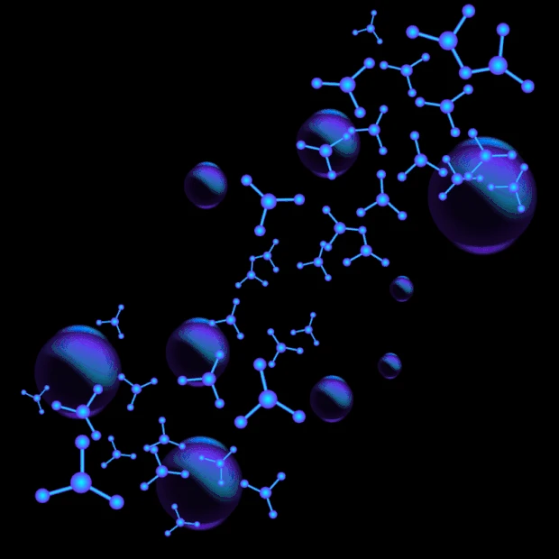 科技生物高科技医疗基因分子结构gif图素材