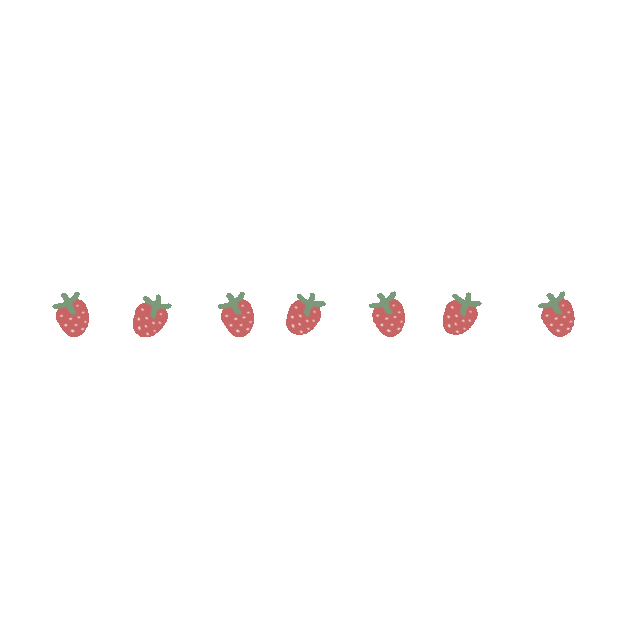 草莓水果新媒体分割线gif图素材