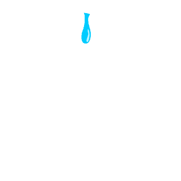 水水滴液体滴落掉落蓝色gif图素材