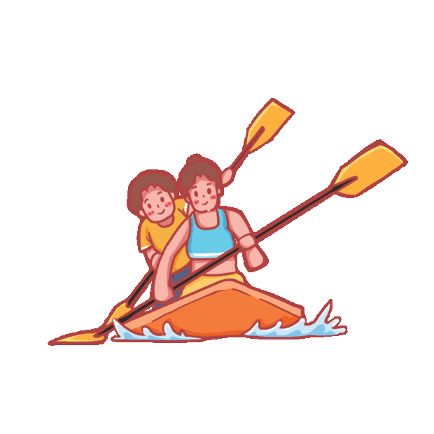 体育运动划艇比赛划船赛龙舟水上运动gif图素材