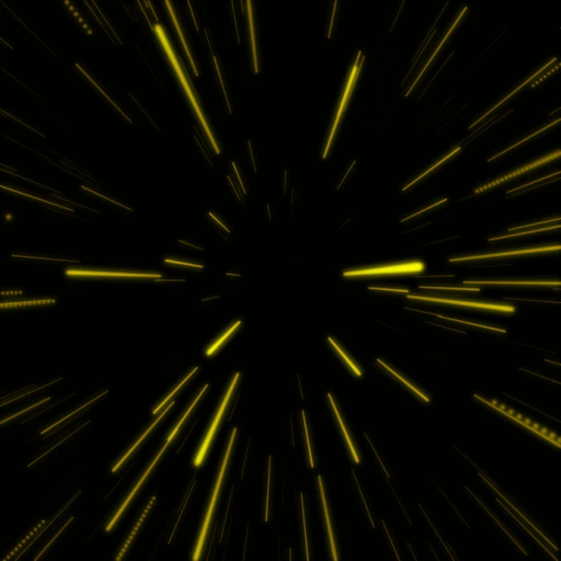 黑金粒子发光光线线光效放射穿梭gif图素材