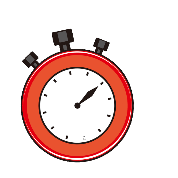 倒计时计时器秒表时间时钟红色gif图素材