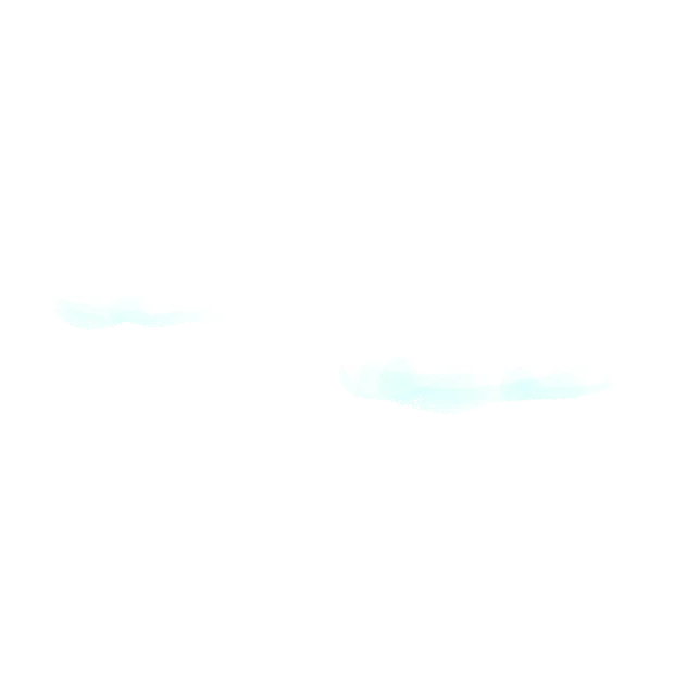 白云云朵云彩飘浮卡通动图gif
