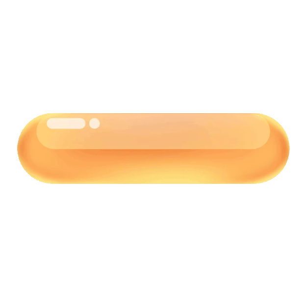 黄色水晶按钮按压图标标志gif图素材