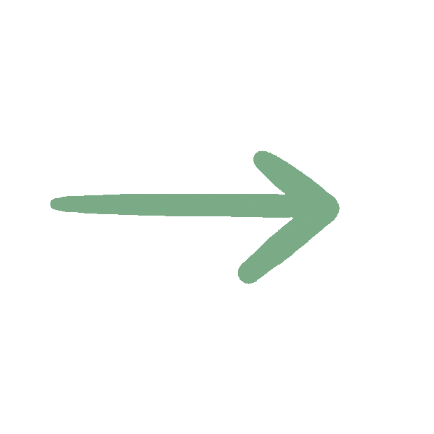 手绘绿色箭头向右方向指向符号gif图素材