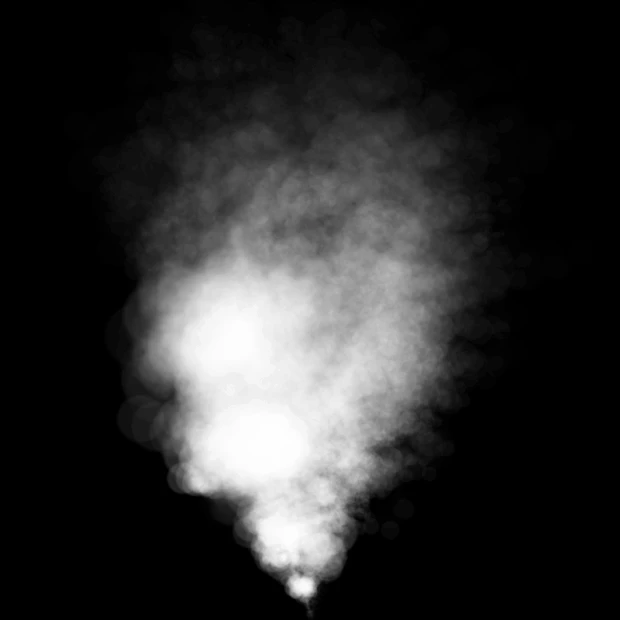 烟雾气体缭绕水蒸气雾气梦幻白色gif图素材