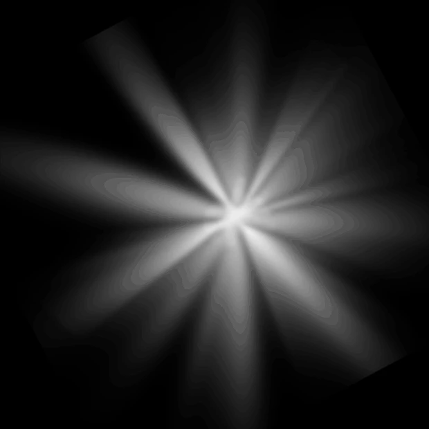 光芒光效阳光光线发光简约白色gif图素材