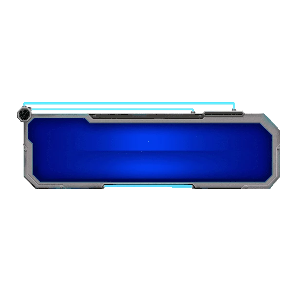 科技电竞游戏标题框炫酷边框弹窗蓝色gif图素材