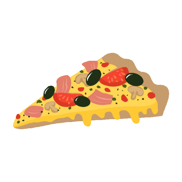 餐饮可口快餐披萨美食食物gif图素材
