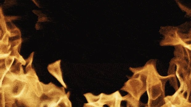 火焰燃烧大火火光黄色视频背景gif图素材