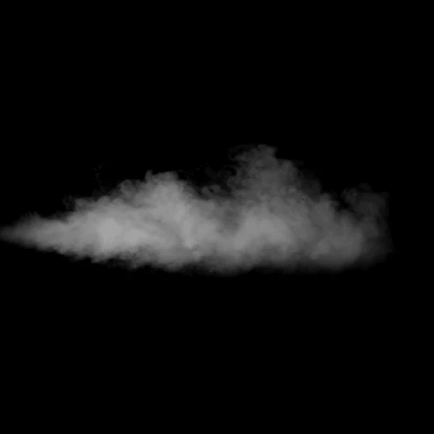 仿真蒸汽烟雾气体白色gif图素材