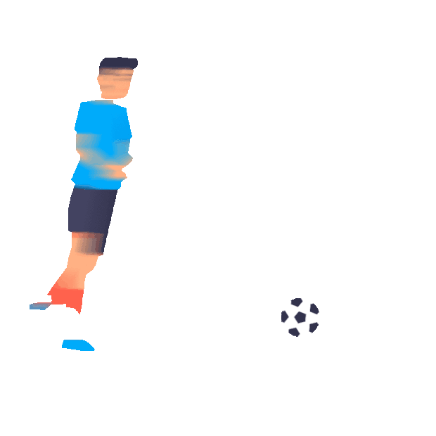 运动体育体操足球踢球球类运动gif图素材