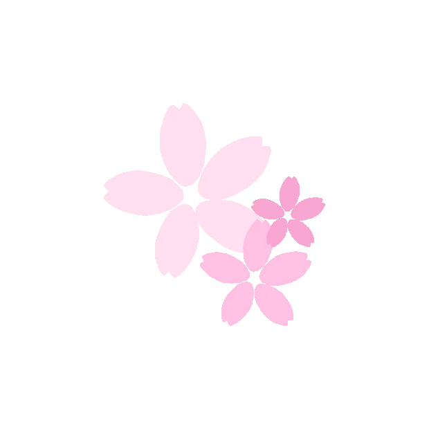 小花花瓣粉色花朵花gif图片