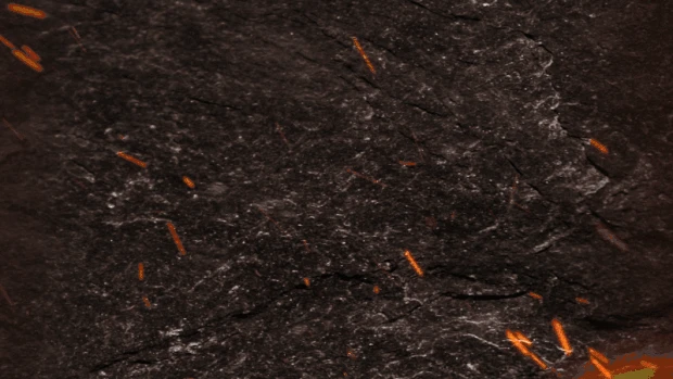 简约大气黑色岩石火星火焰视频背景gif图素材