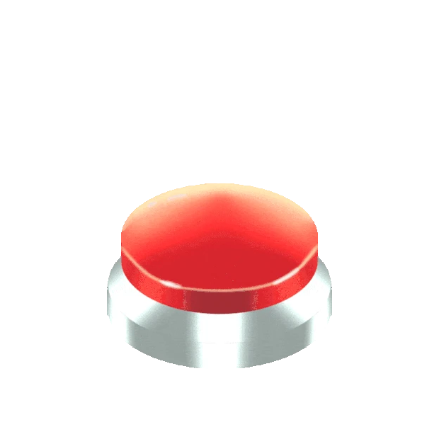 红色立体按钮图标标志gif图素材