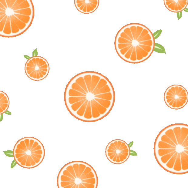 水果橙子平铺底纹gif图素材