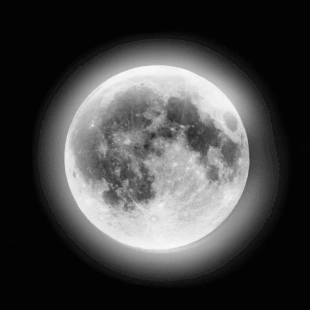 中秋节中秋月亮月球圆月满月星球gif图素材