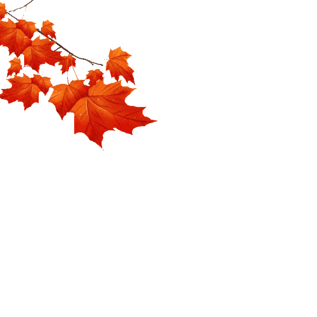 秋天枫叶落叶树叶叶子飘浮gif图素材
