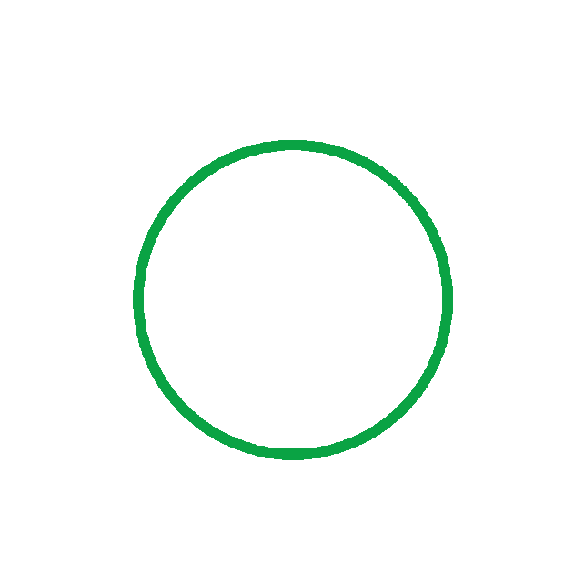 绿色环保地球生态圈圆形边框gif图素材