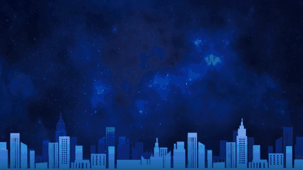 蓝色科技商务城市建筑视频背景gif图素材