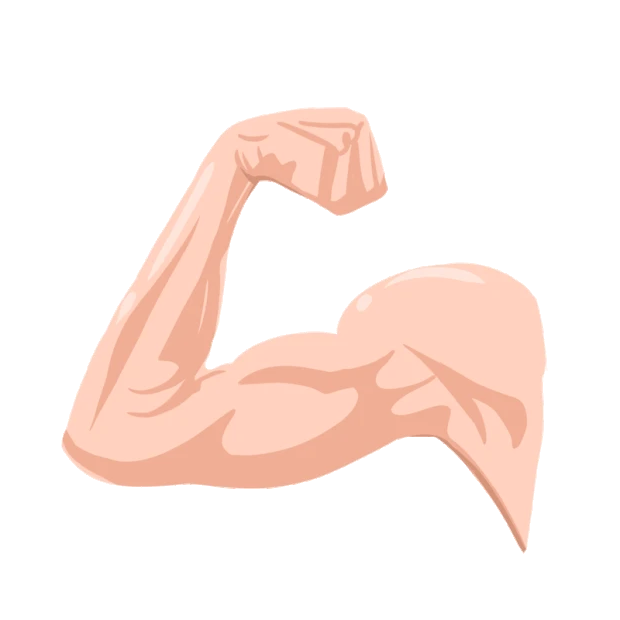 男性力量臂力粗手臂肌肉gif图素材